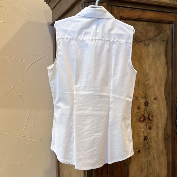 Theory sleeveless white shirt - Picture 2 of 4